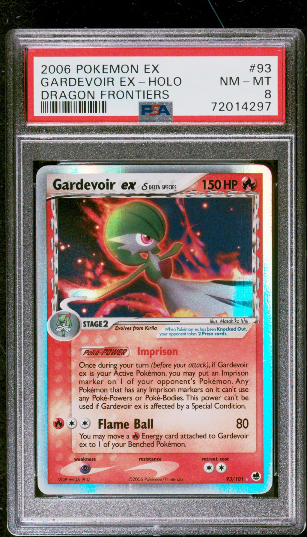 Gardevoir EX-Holo card artwork