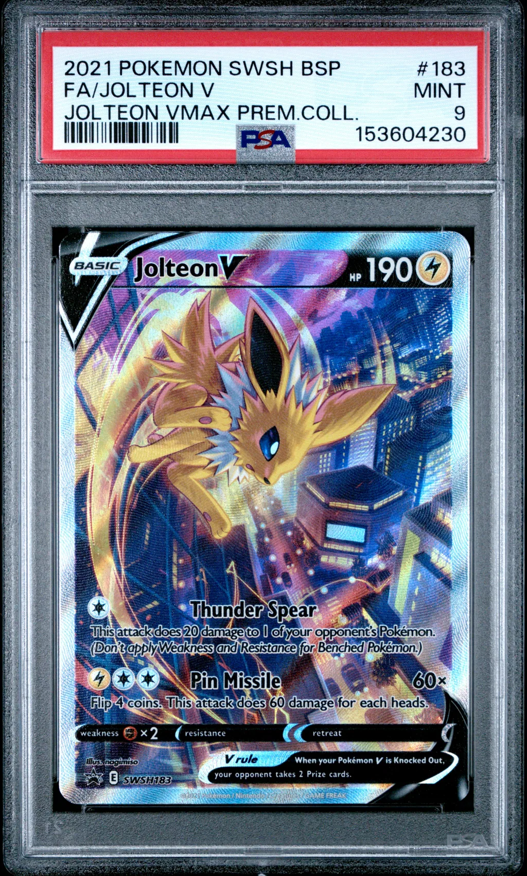 Full Art/Jolteon V card artwork