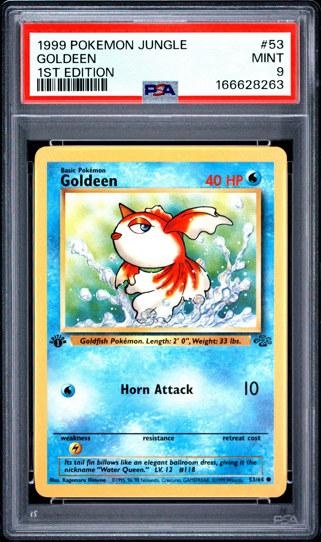 Goldeen card artwork