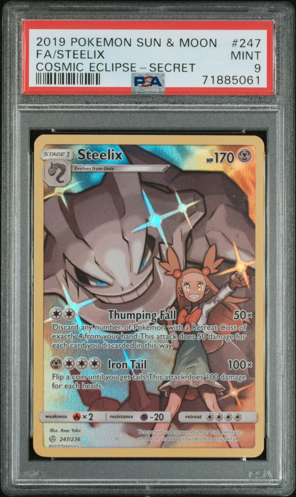 Full Art/Steelix card artwork
