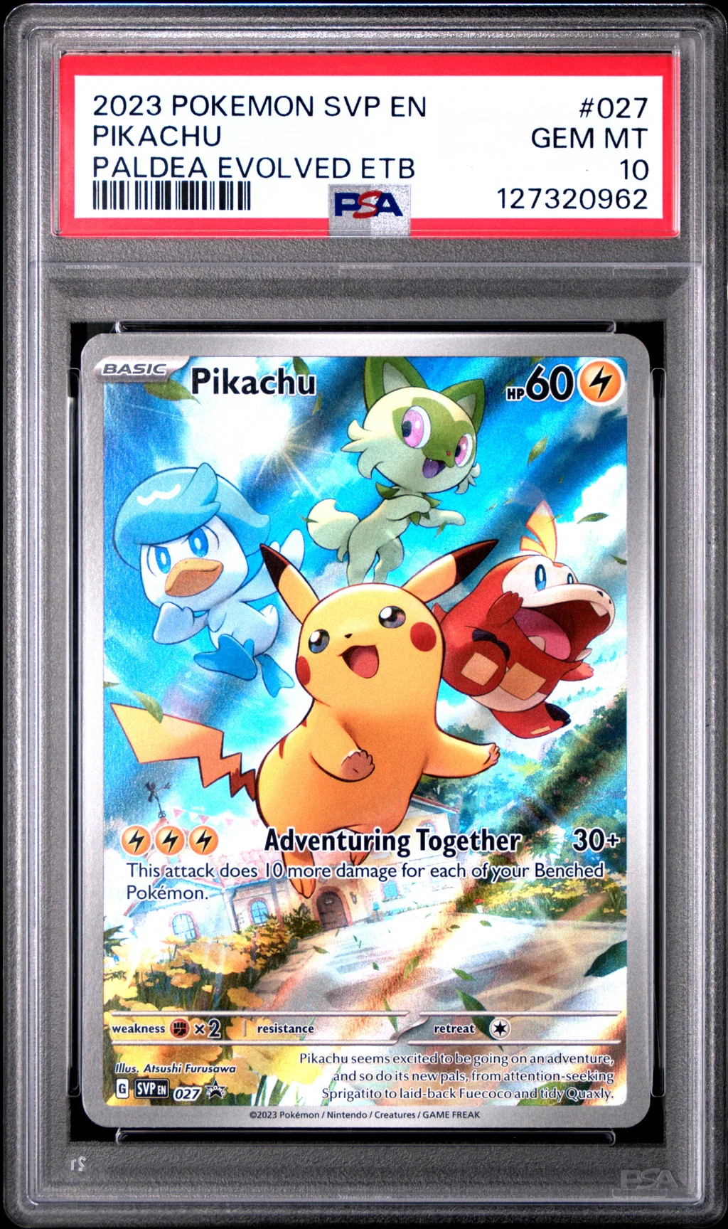 Pikachu card artwork