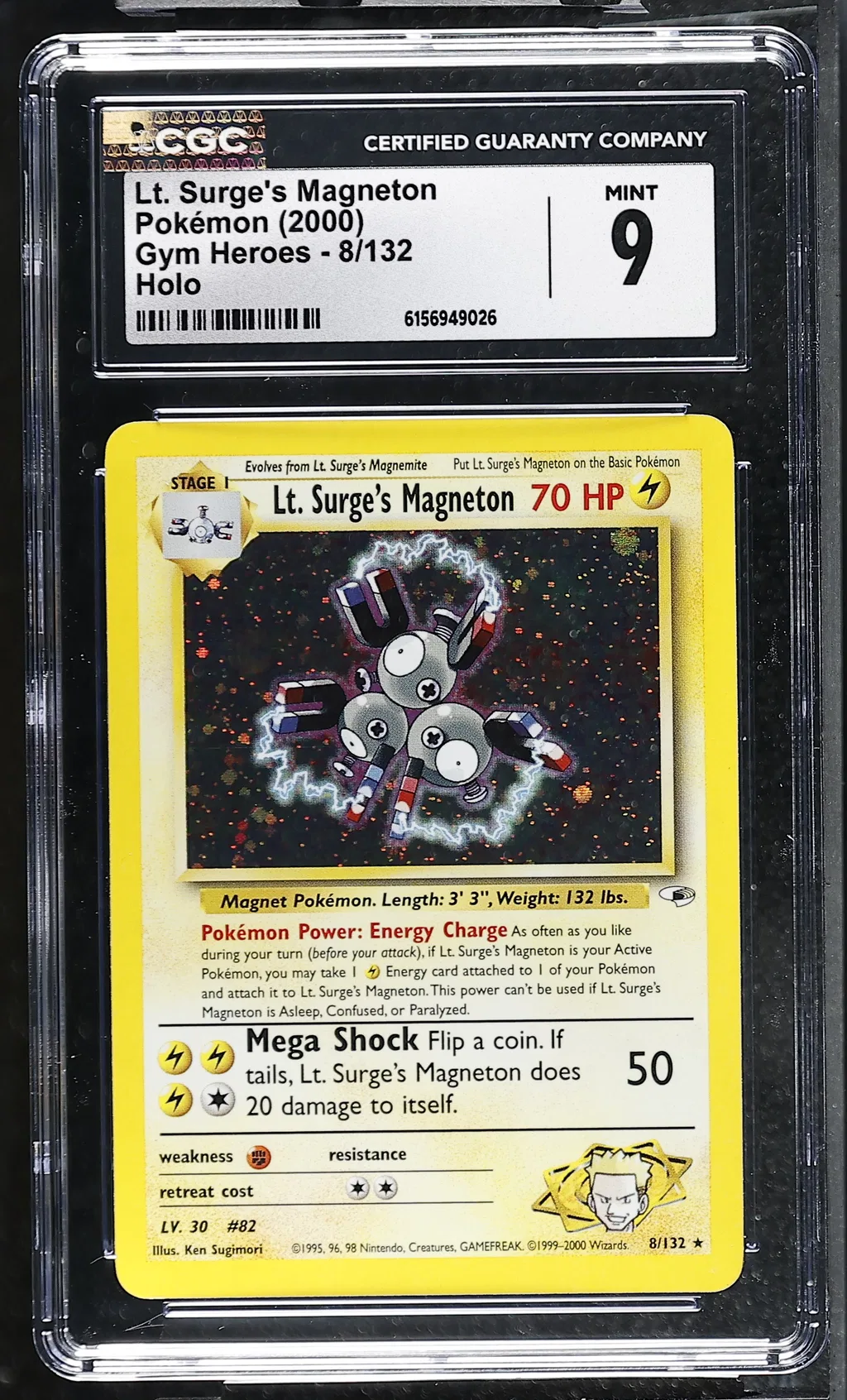 Lt. Surge's Magneton card artwork