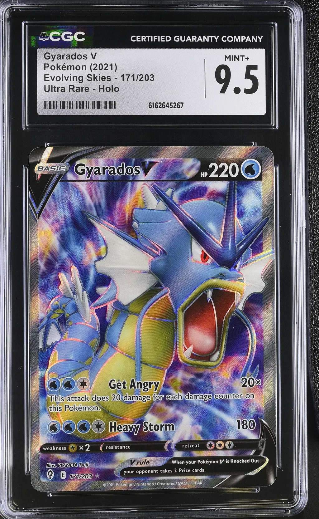 Gyarados V card artwork