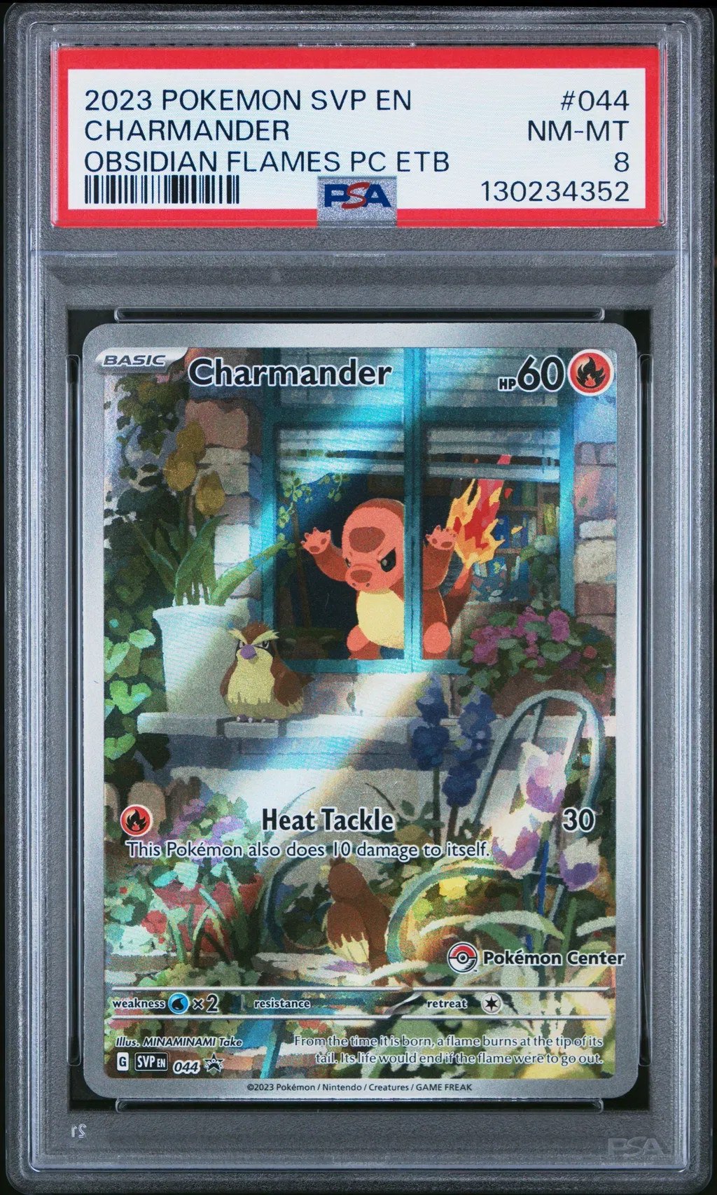 Charmander card artwork