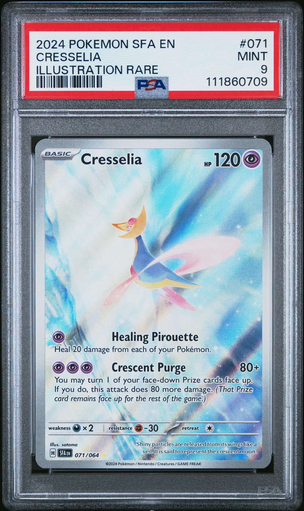 Cresselia card artwork