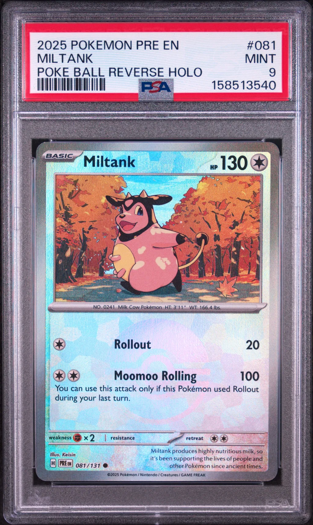 Miltank card artwork
