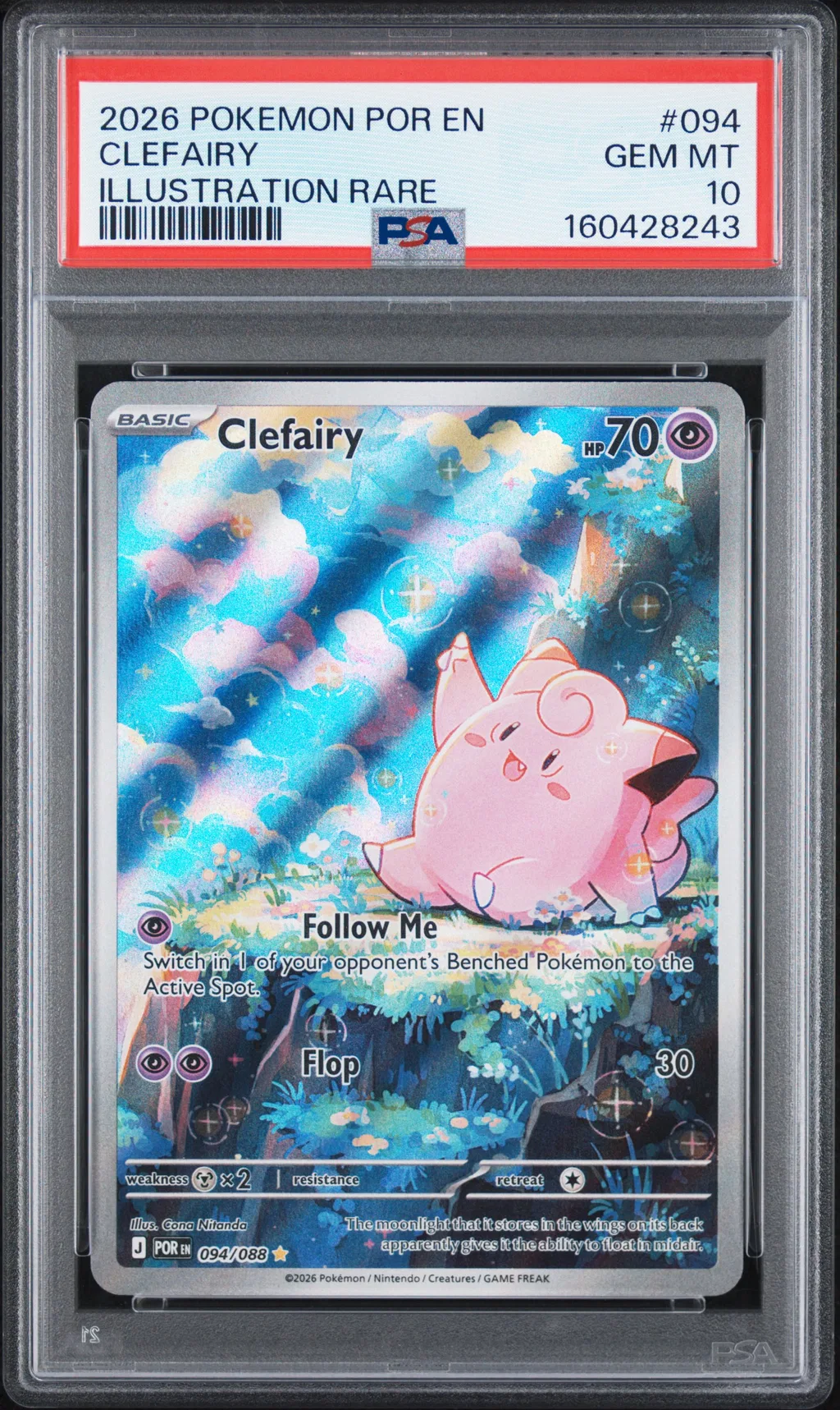 Clefairy card artwork