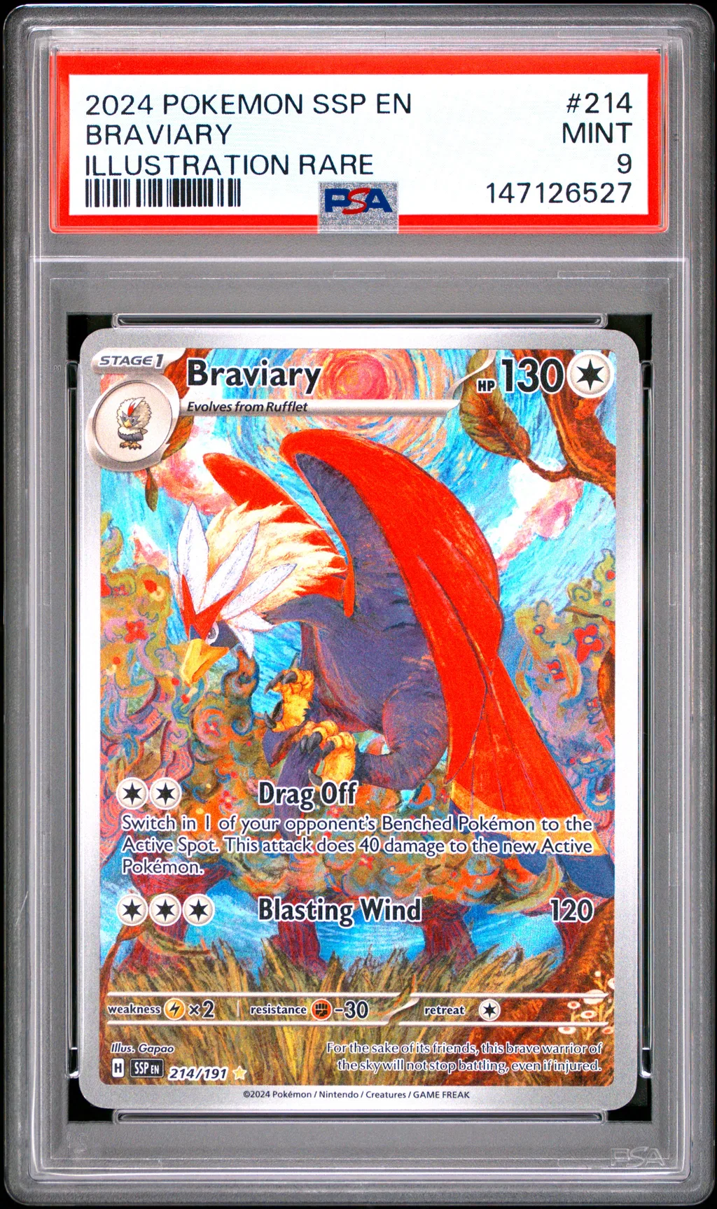 Braviary card artwork