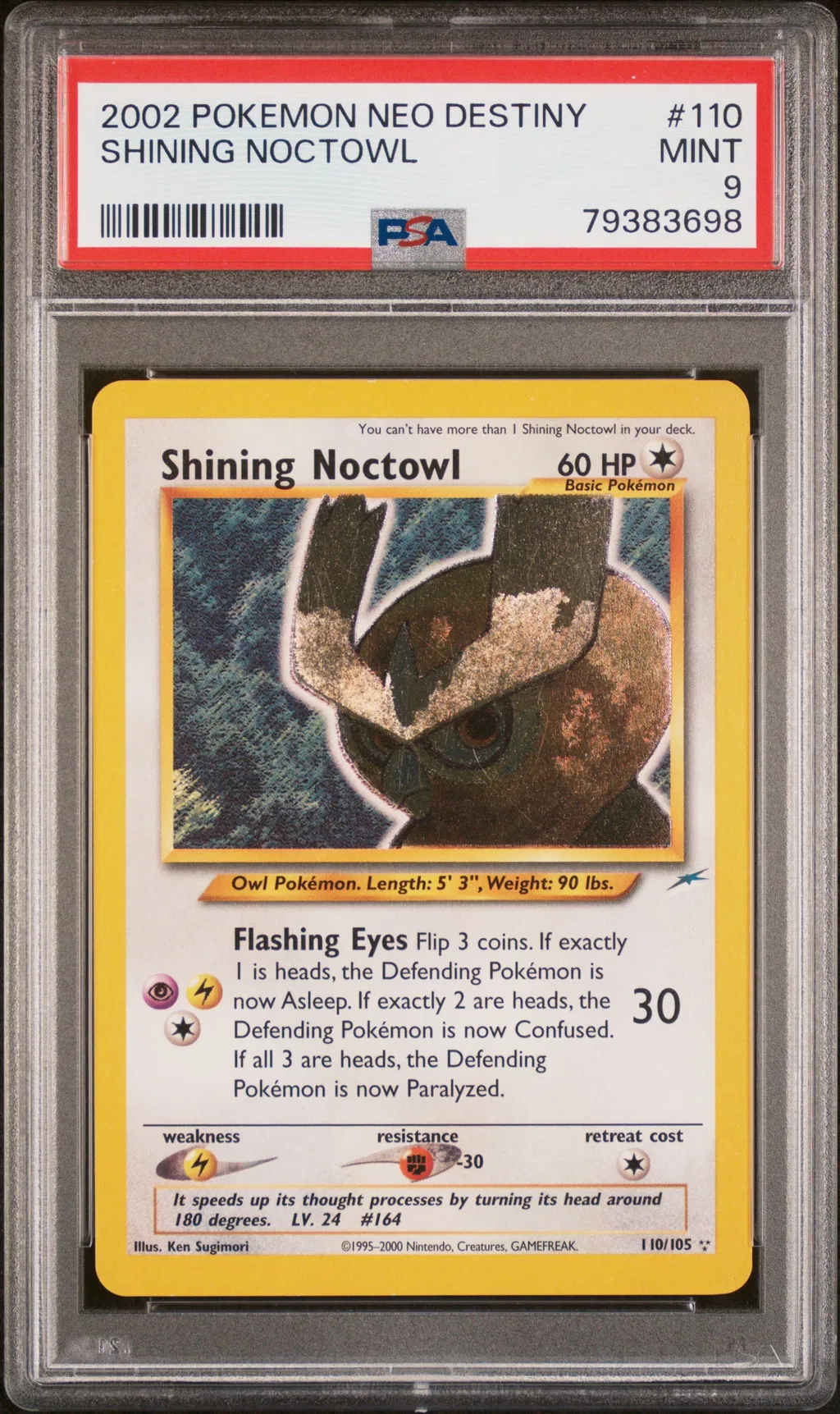 Shining Noctowl card artwork
