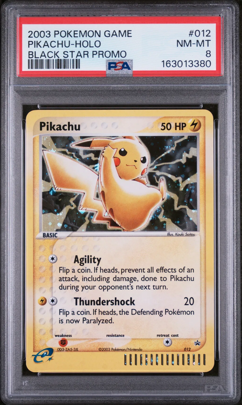 Pikachu-Holo card artwork
