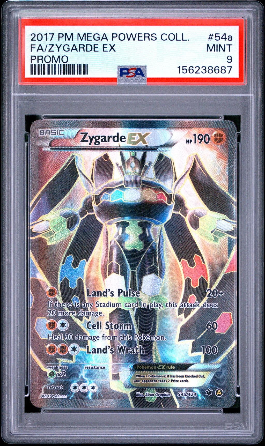 Full Art/Zygarde EX card artwork