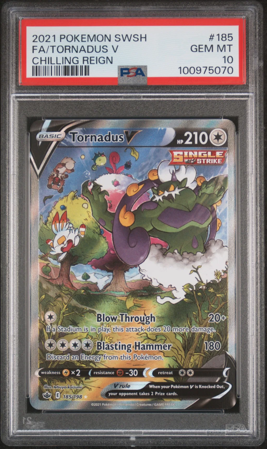 Full Art/Tornadus V card artwork