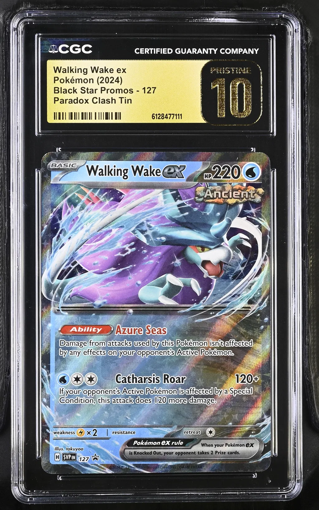 Walking Wake ex card artwork
