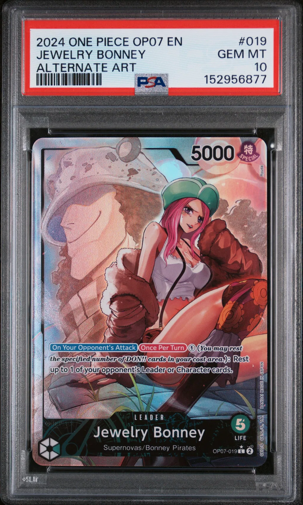 Jewelry Bonney card artwork
