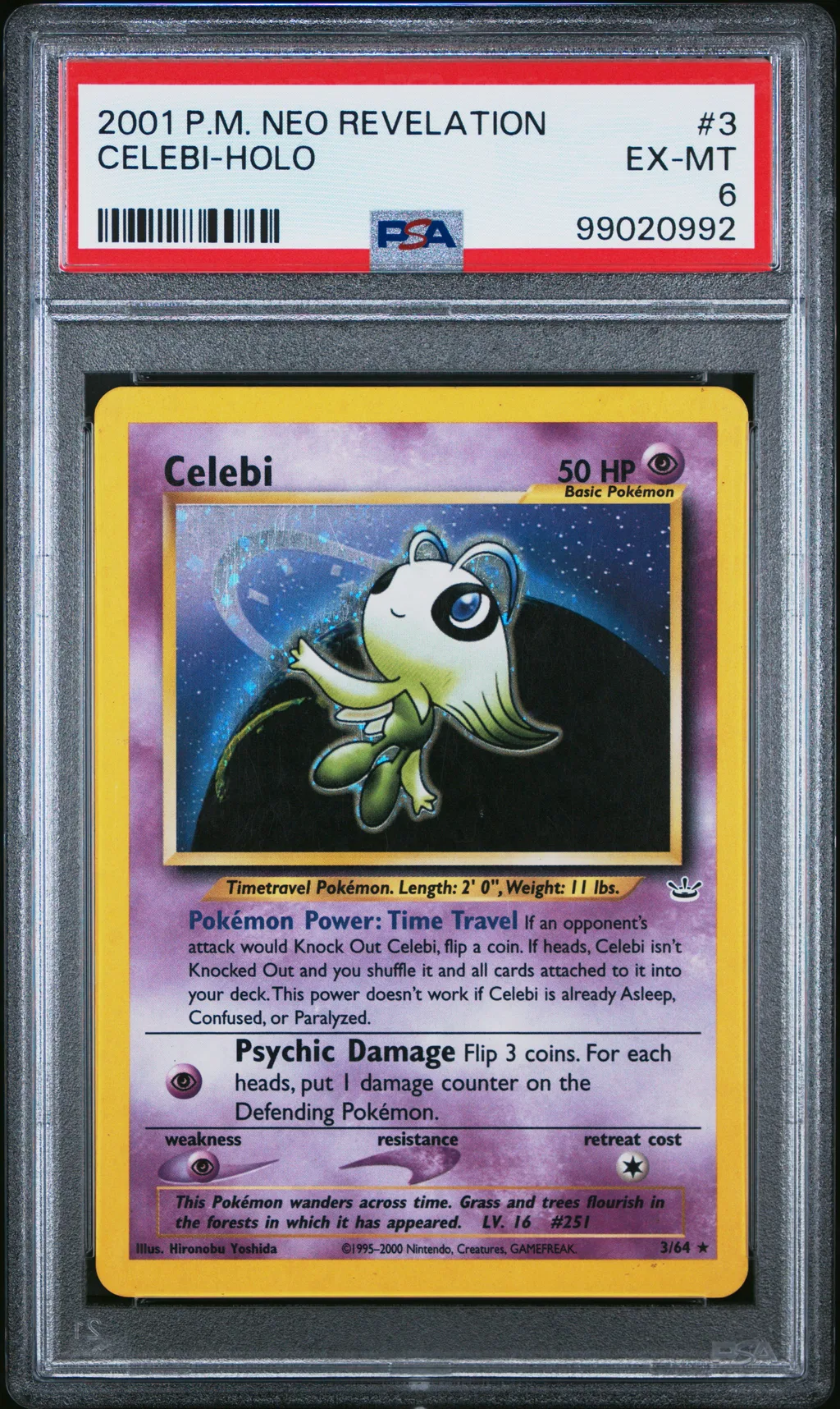Celebi-Holo card artwork
