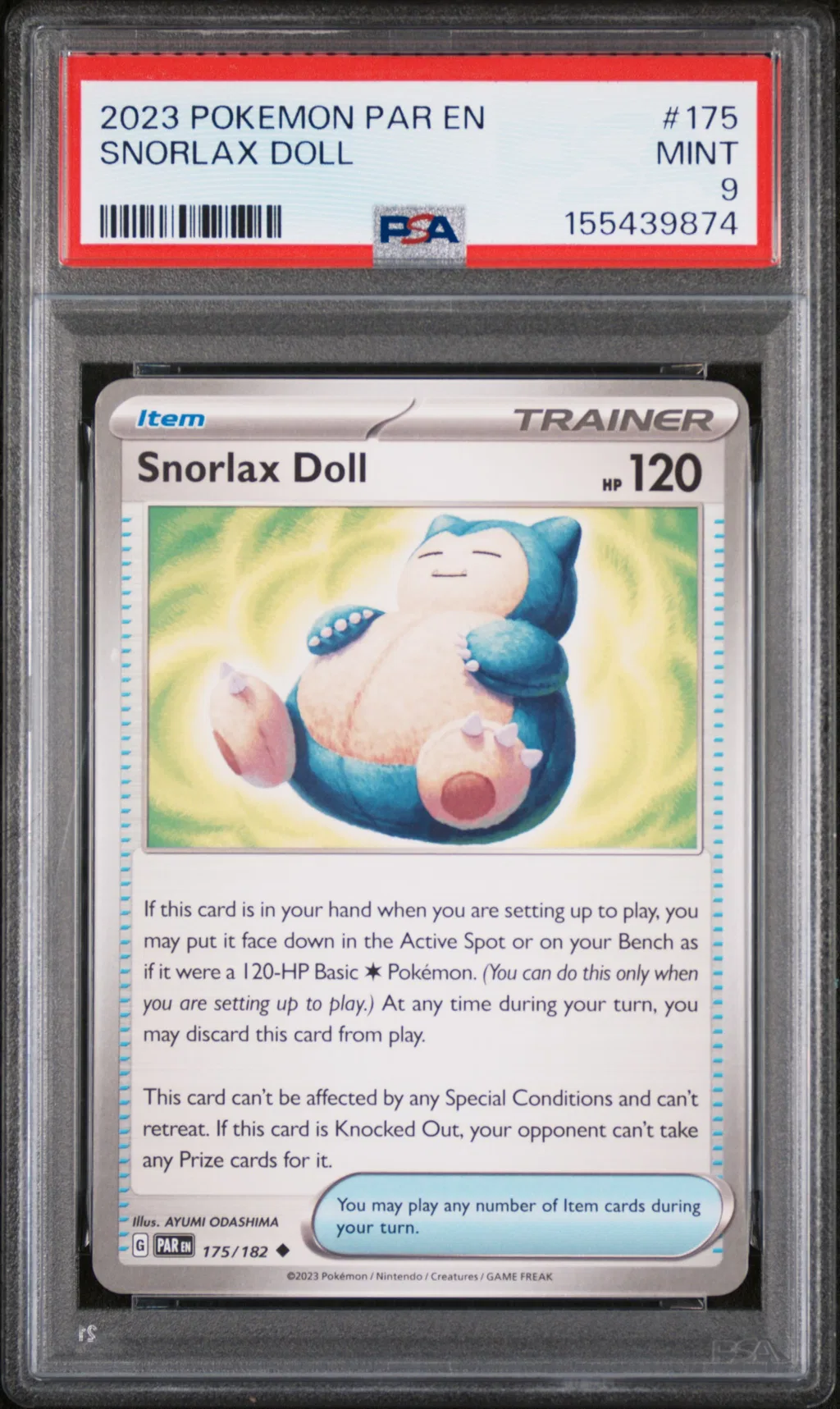 Snorlax Doll card artwork