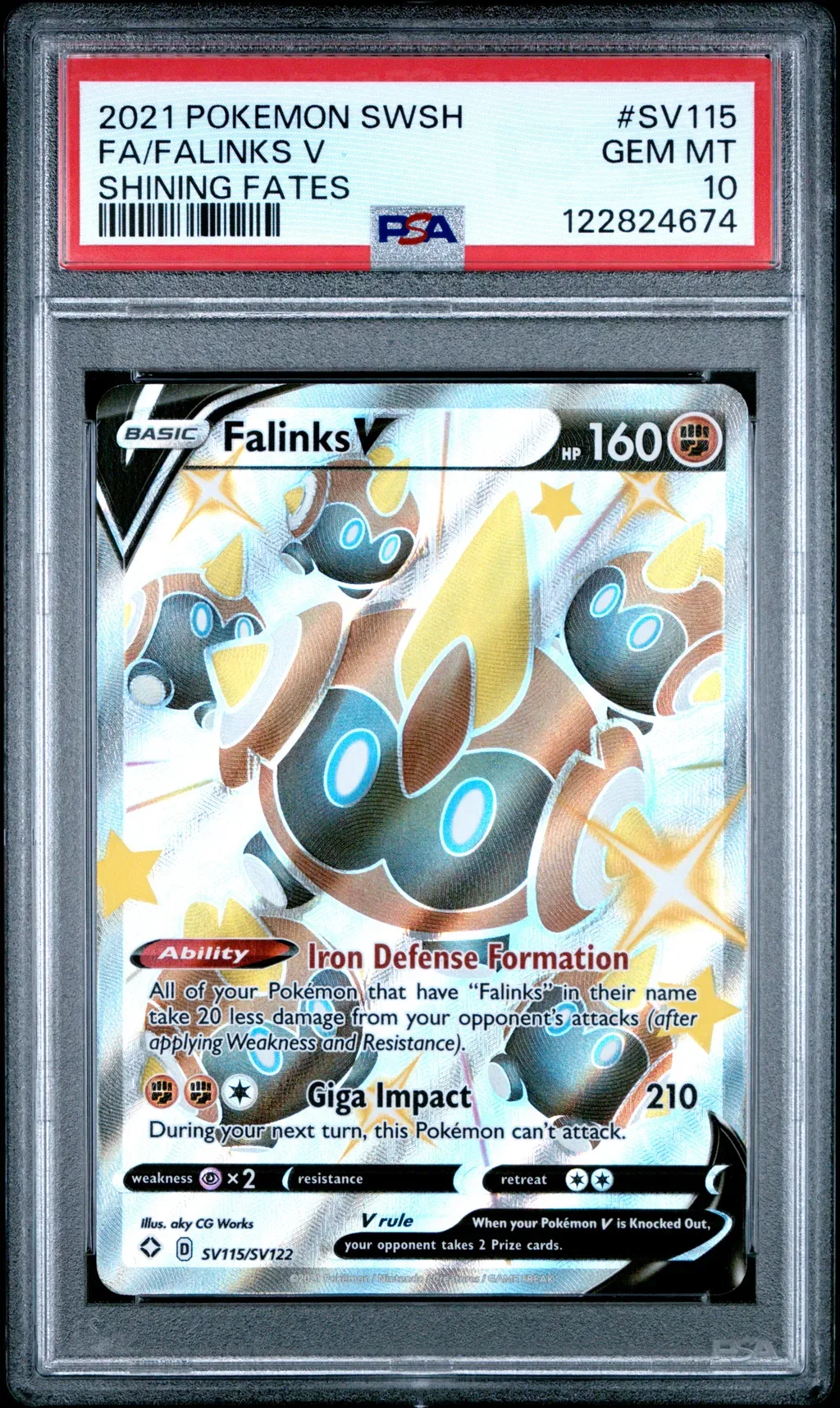 Full Art/Falinks V card artwork