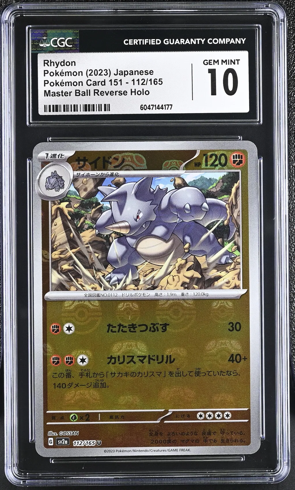 Rhydon card artwork
