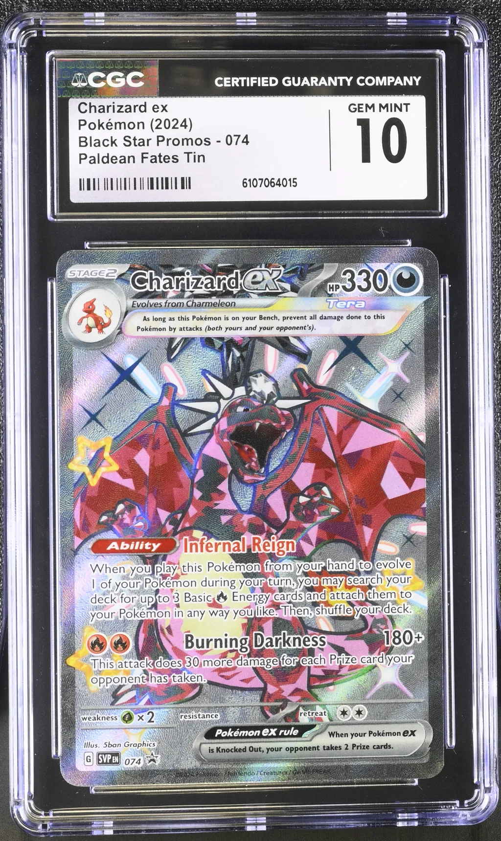 Charizard ex card artwork