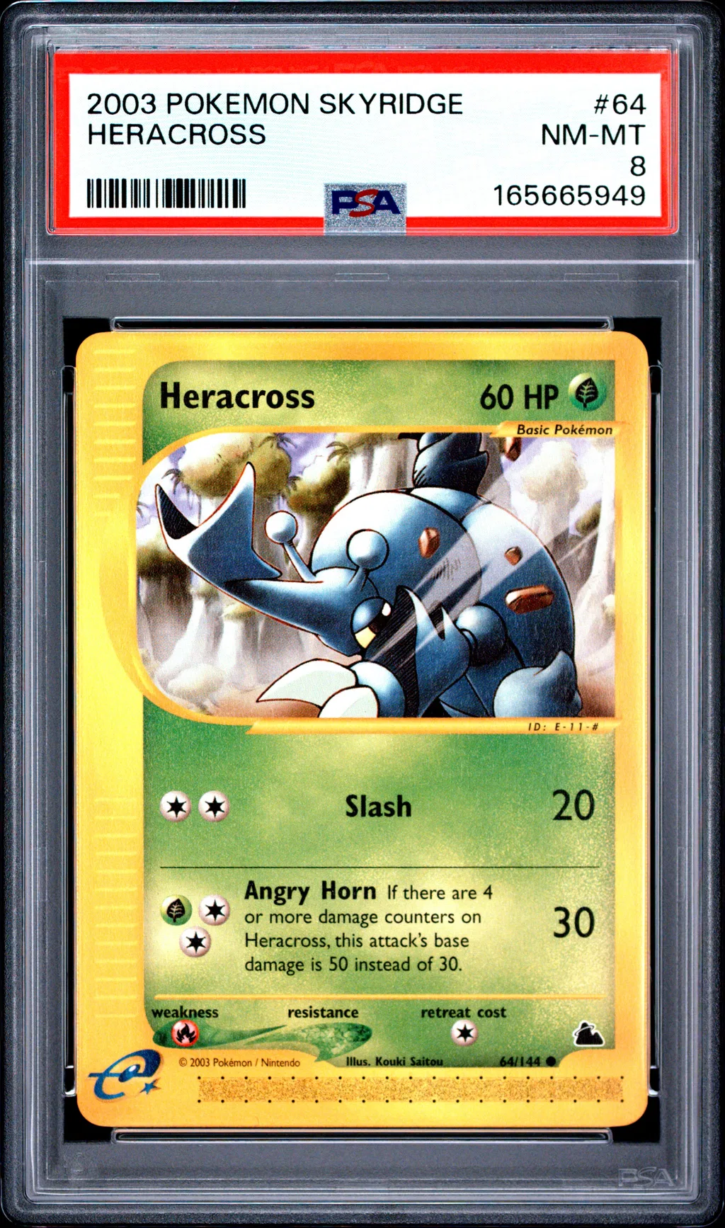 Heracross card artwork