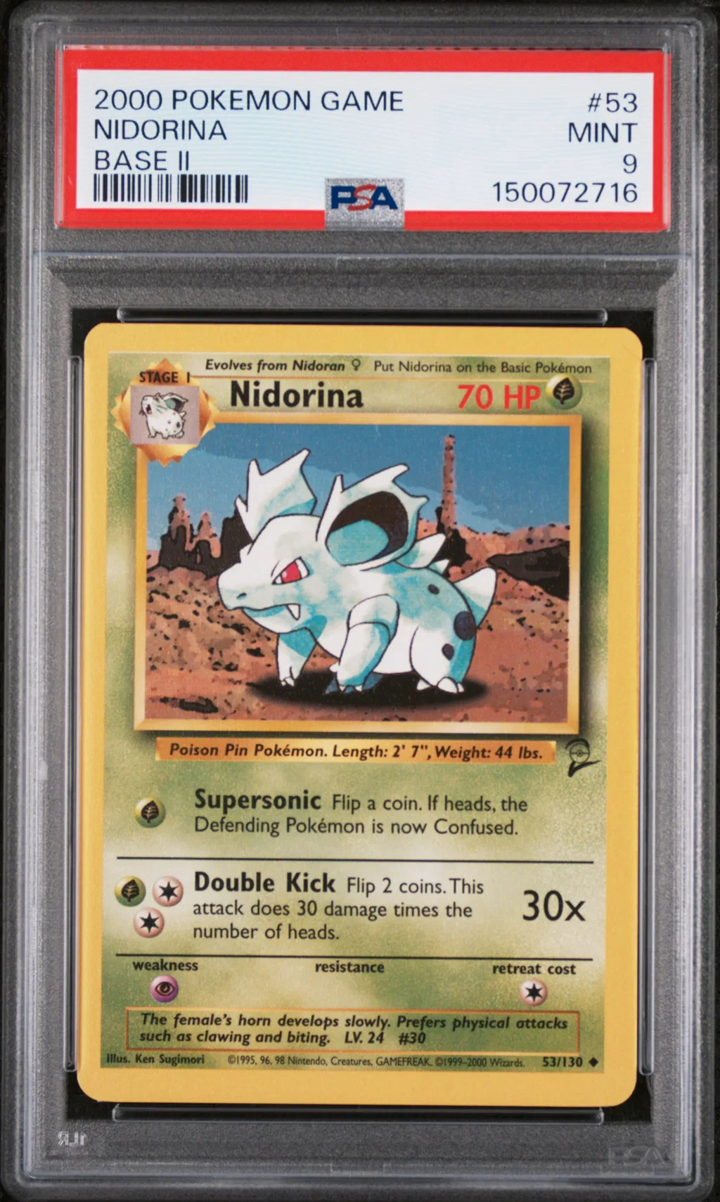 Nidorina card artwork