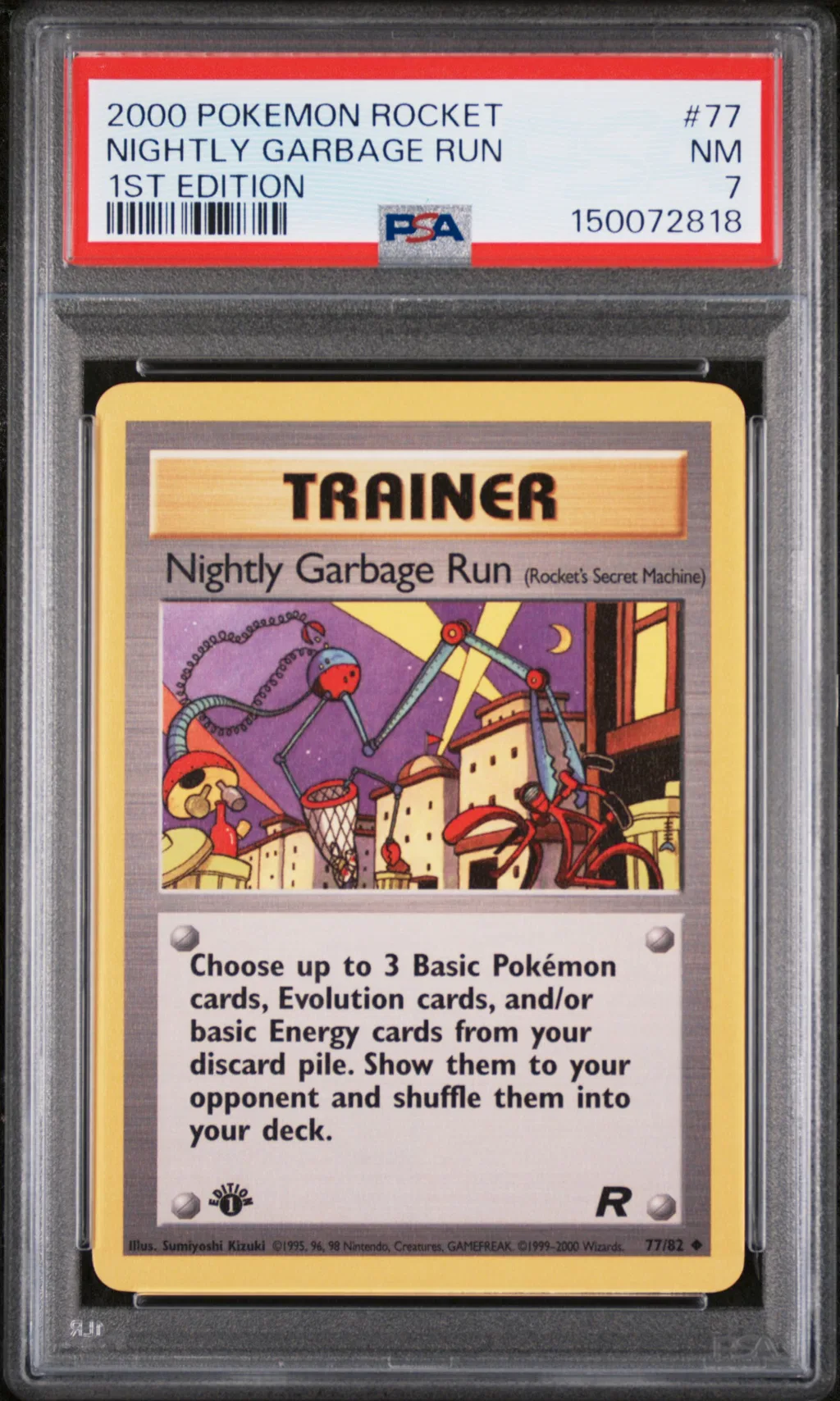 Nightly Garbage Run card artwork