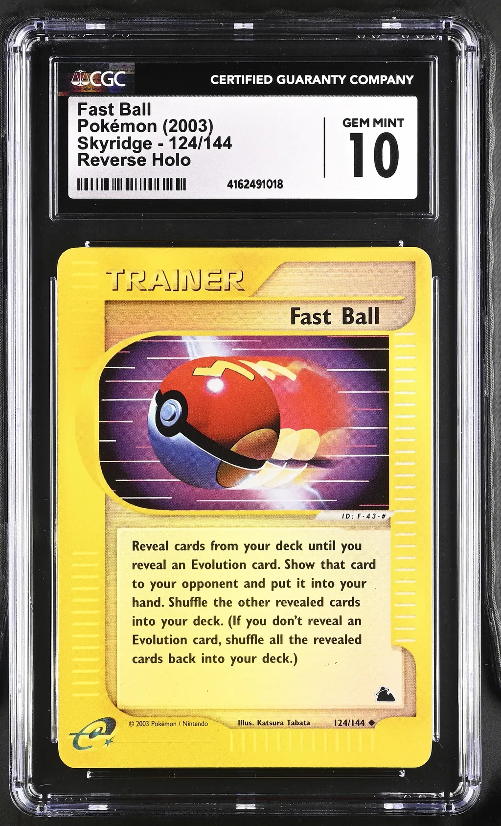 Fast Ball card artwork