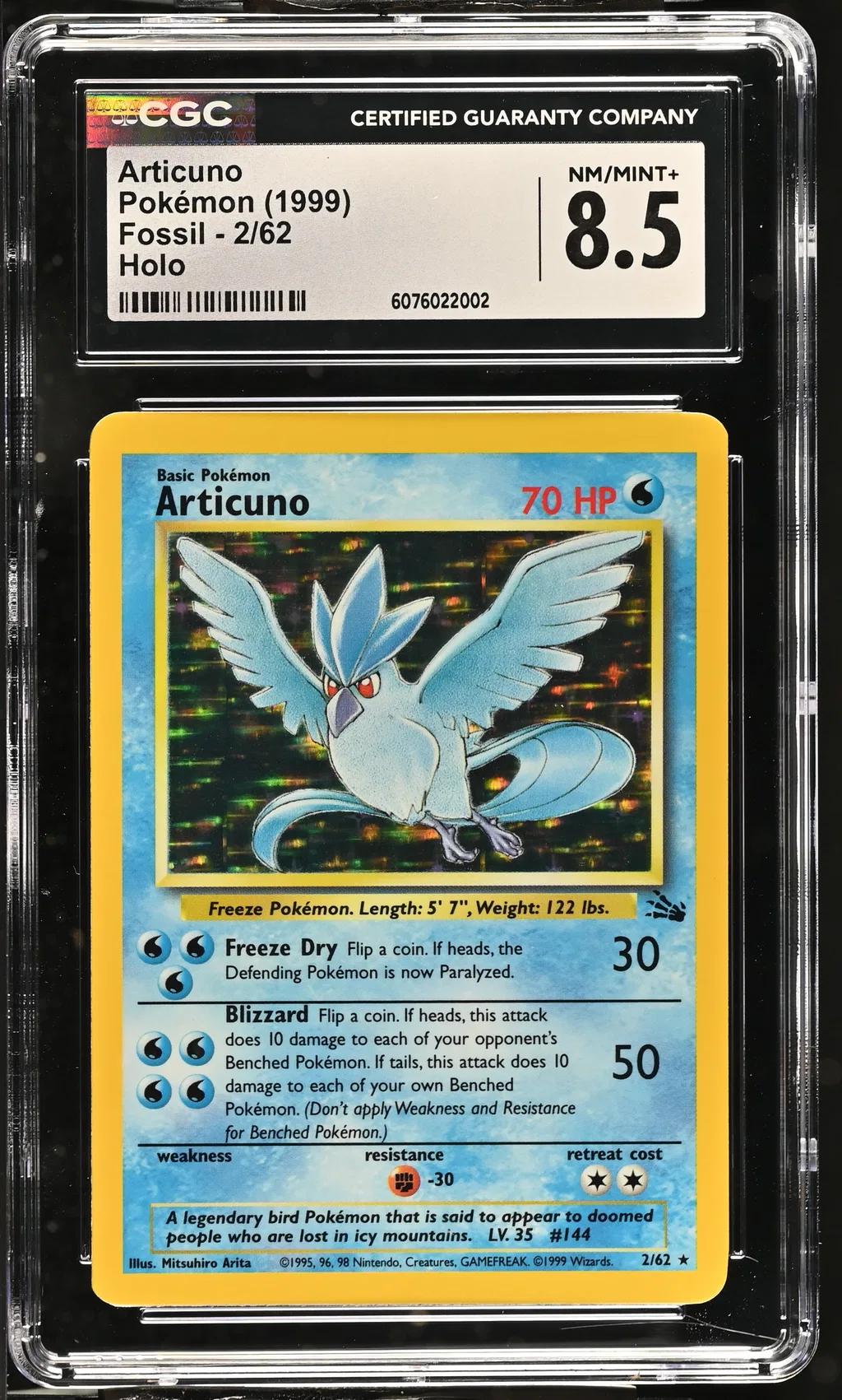Articuno-Holo card artwork