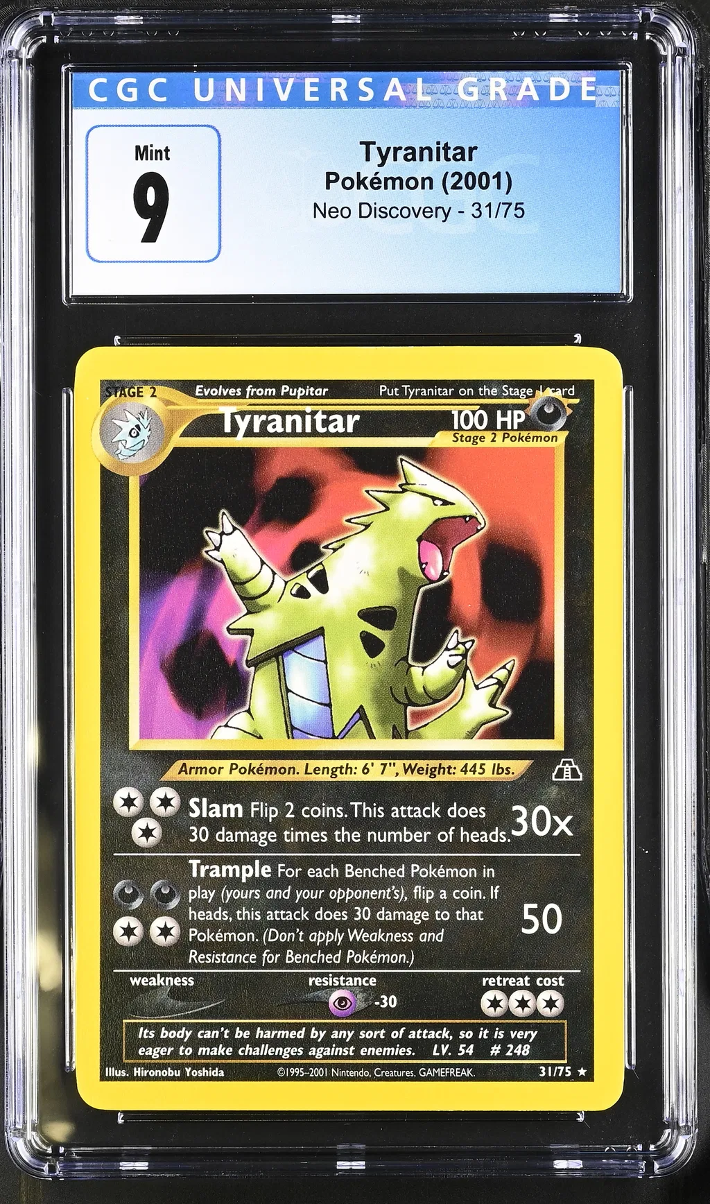 Tyranitar card artwork