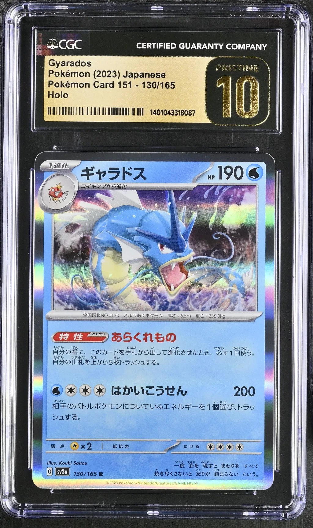 Gyarados card artwork