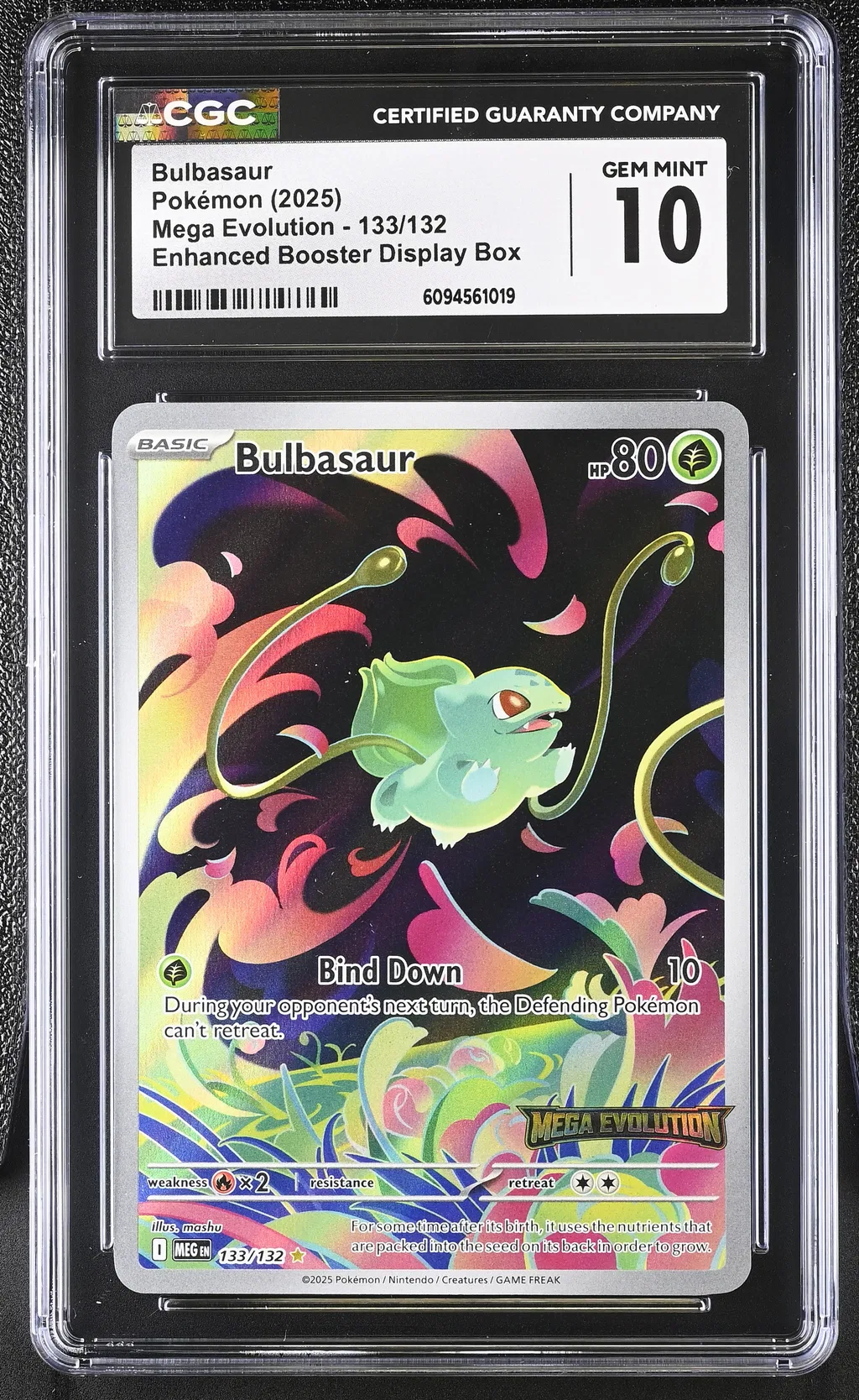 Bulbasaur card artwork