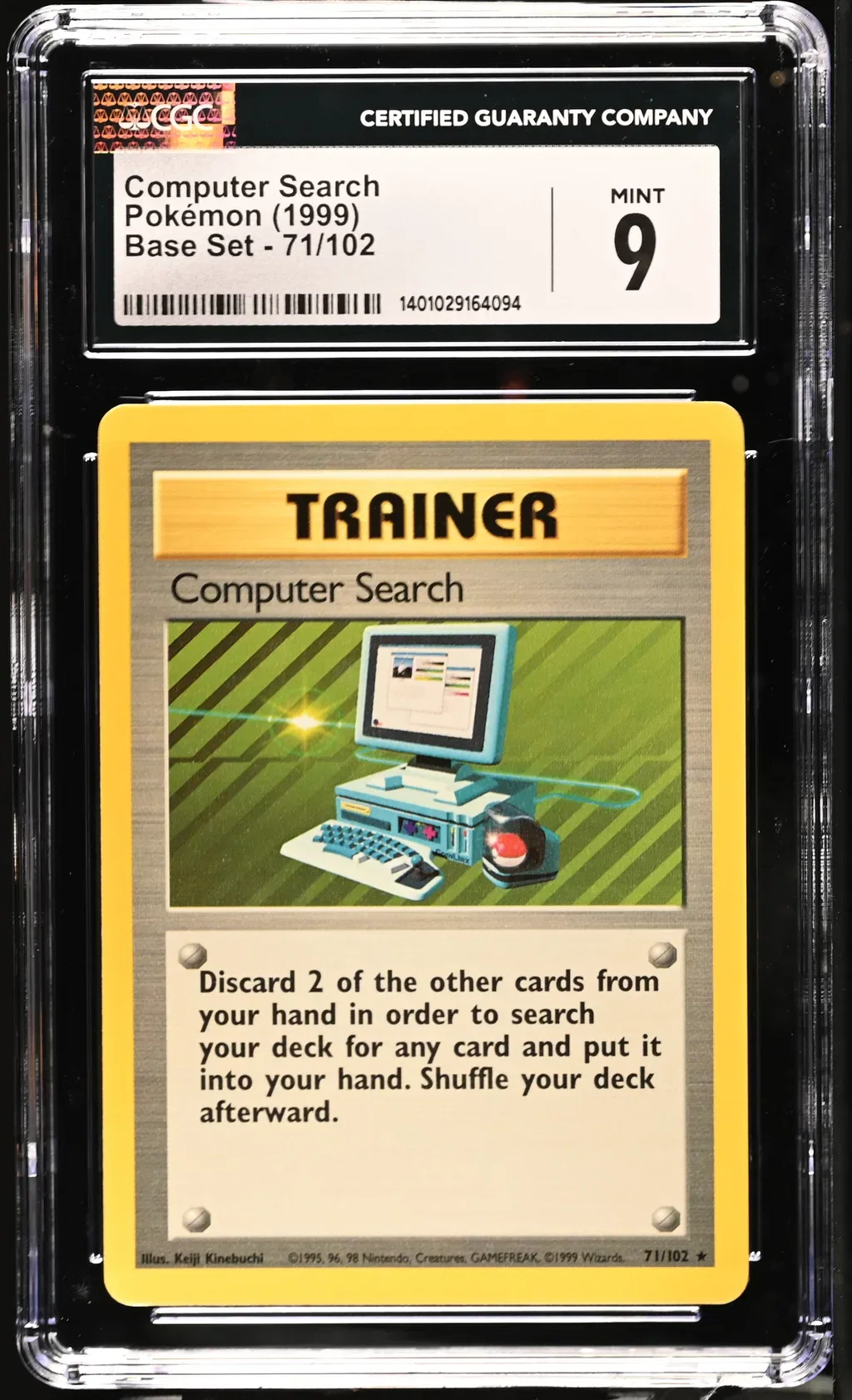 1999 #71 Computer Search CGC 9 Base Set - Unlimited - English