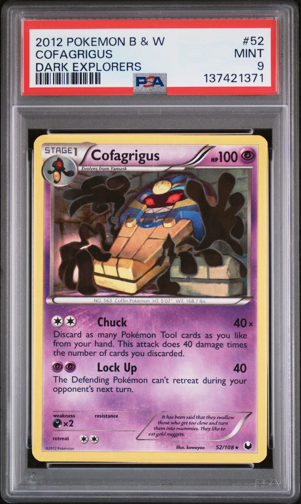 Cofagrigus card artwork