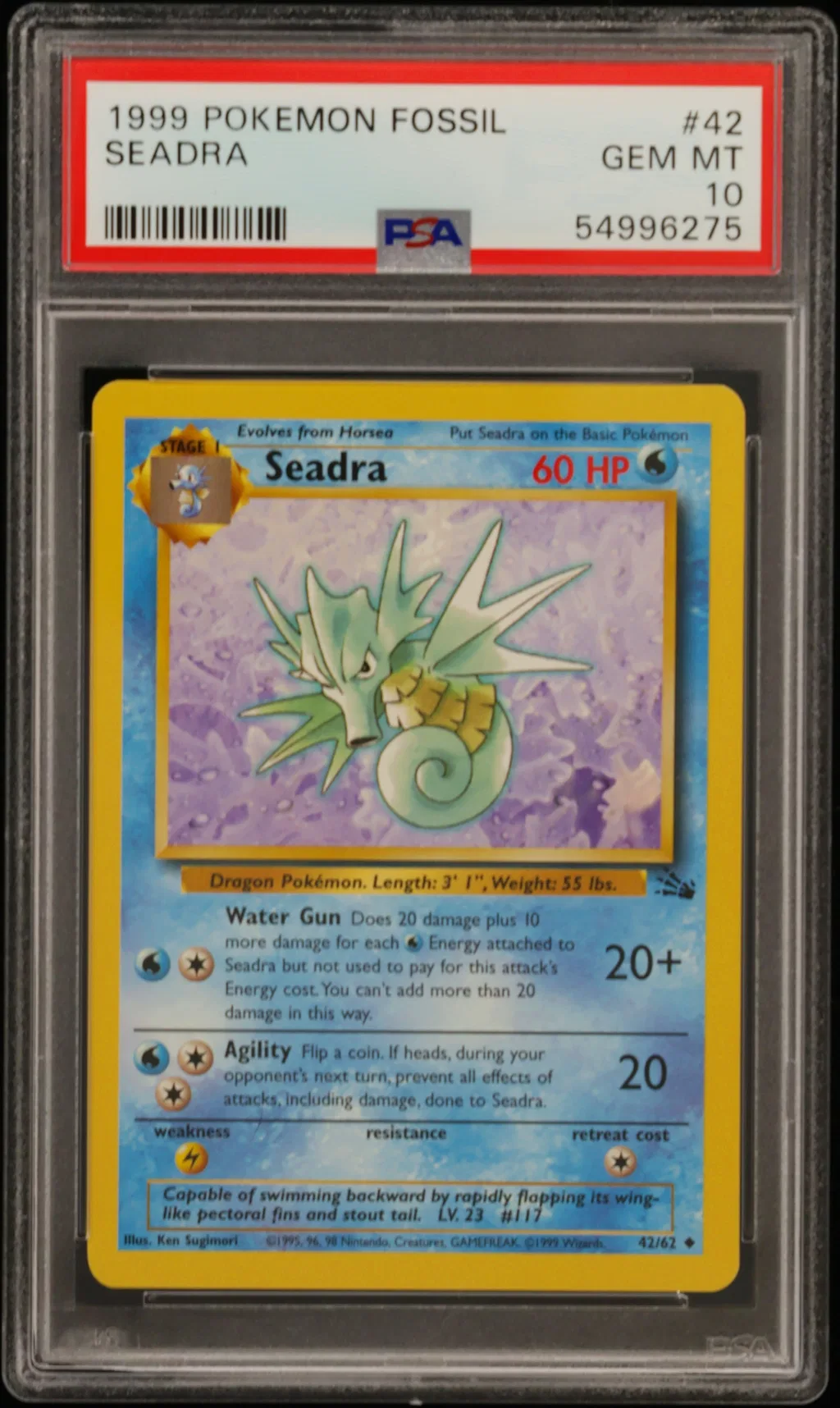 Seadra card artwork