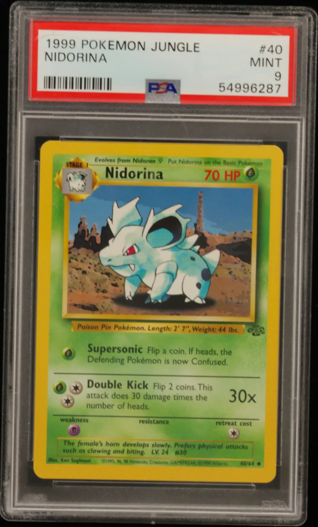 Nidorina card artwork