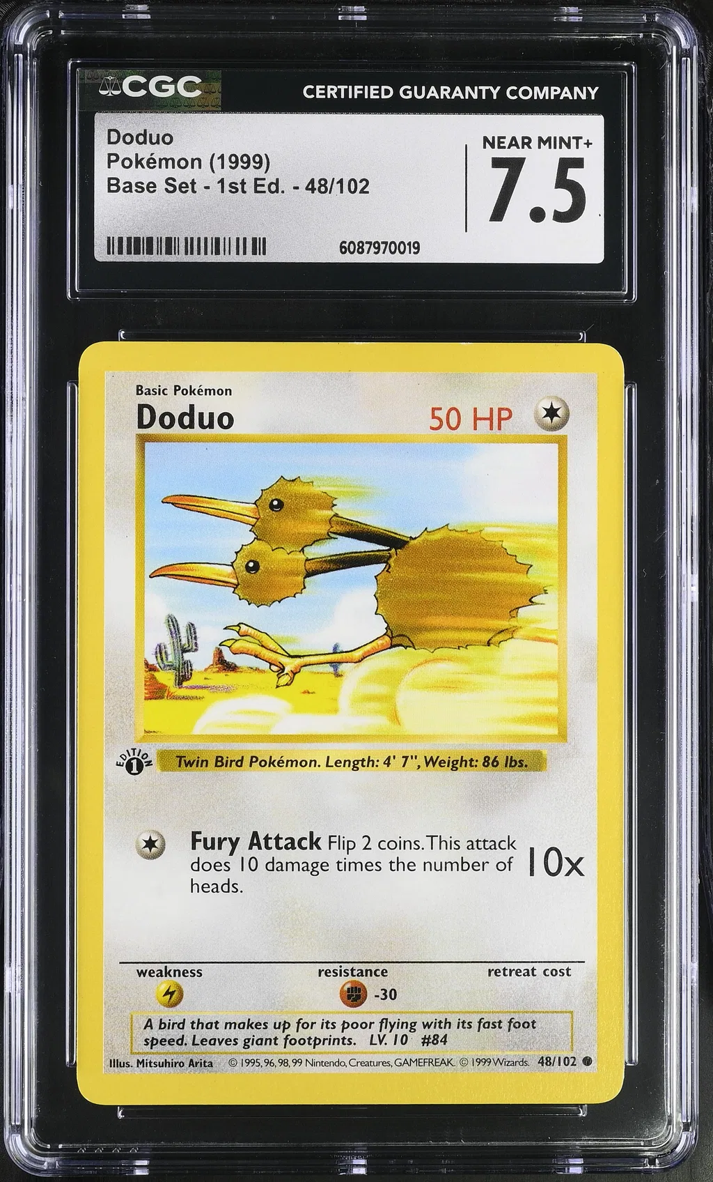 Doduo card artwork