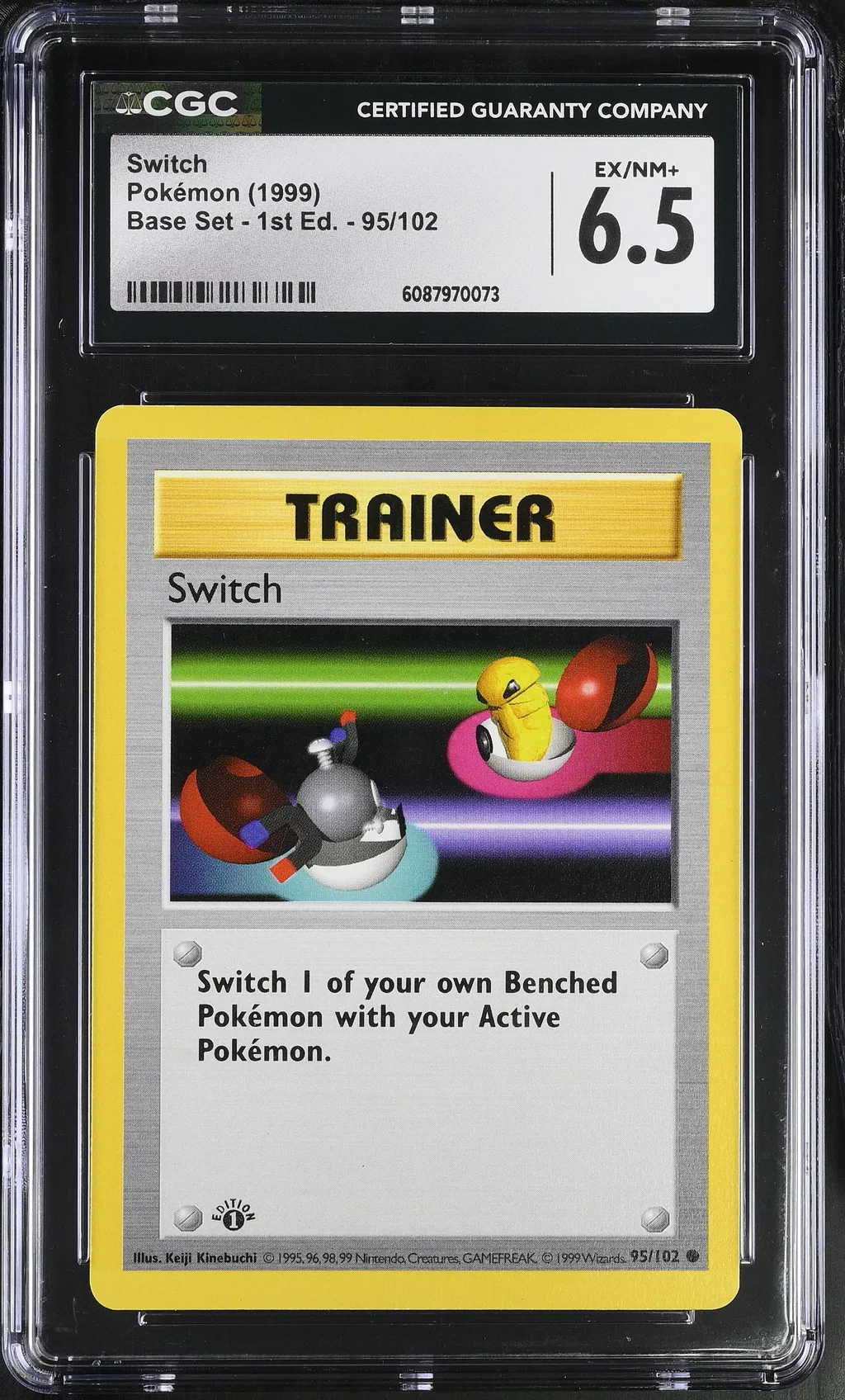 Switch card artwork
