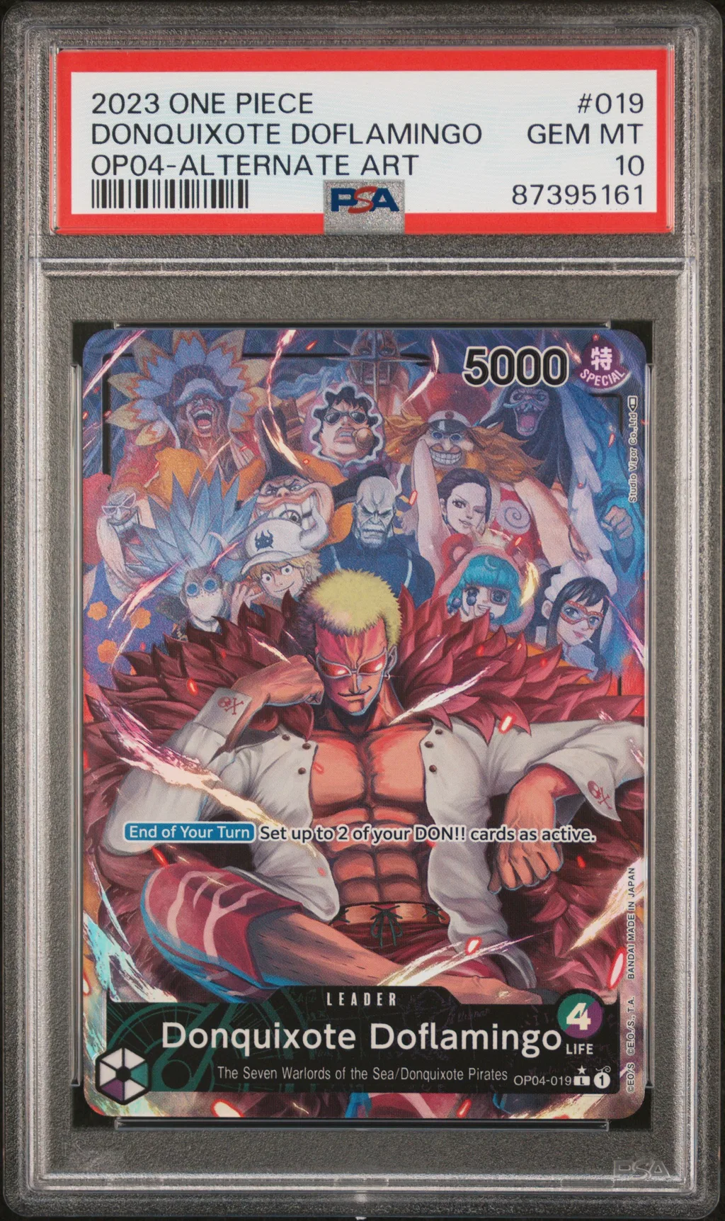 Donquixote Doflamingo card artwork
