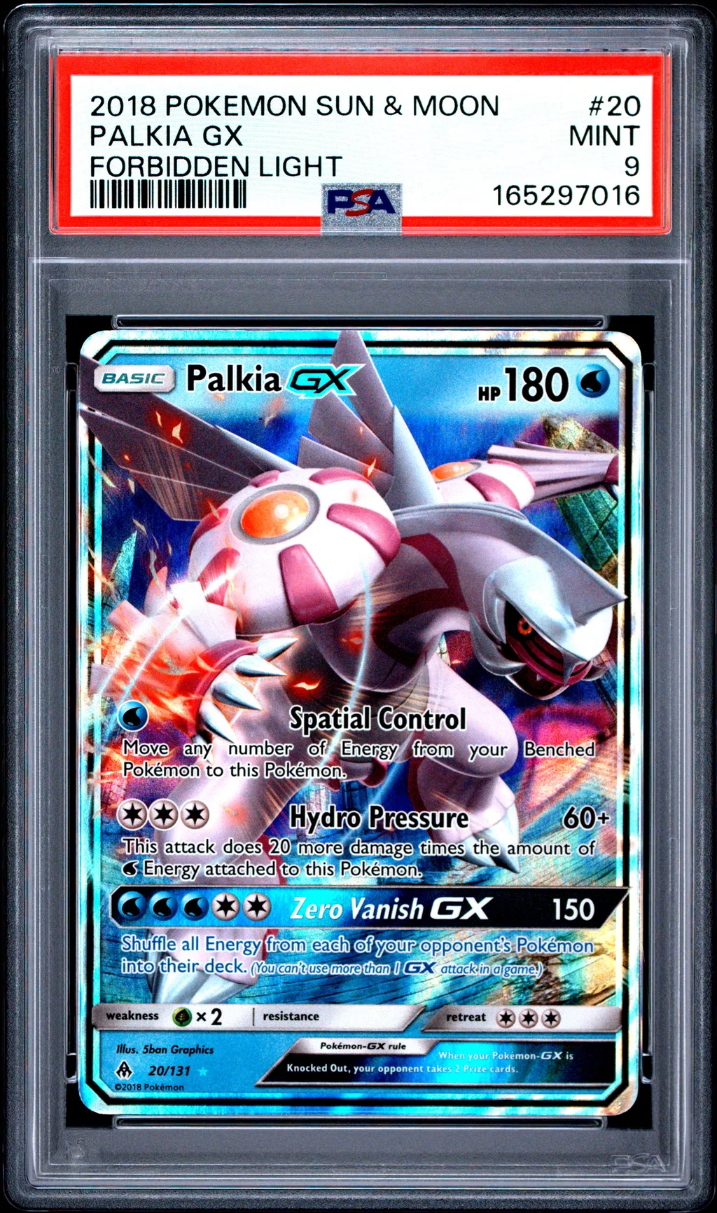 Palkia GX card artwork