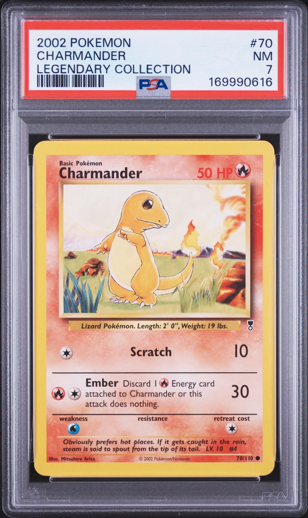 Charmander card artwork