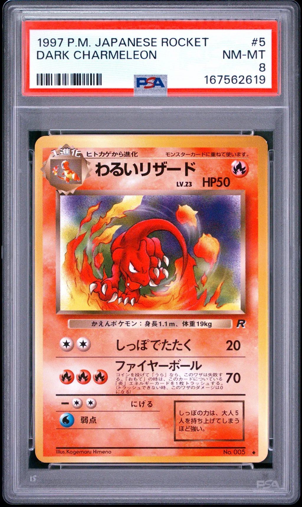 Dark Charmeleon card artwork
