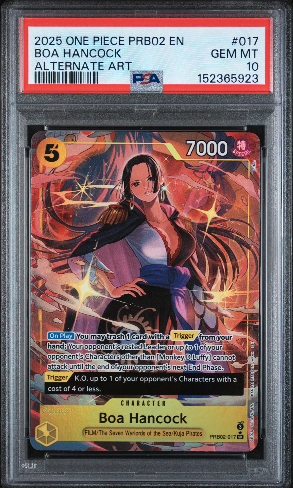 Boa Hancock card artwork