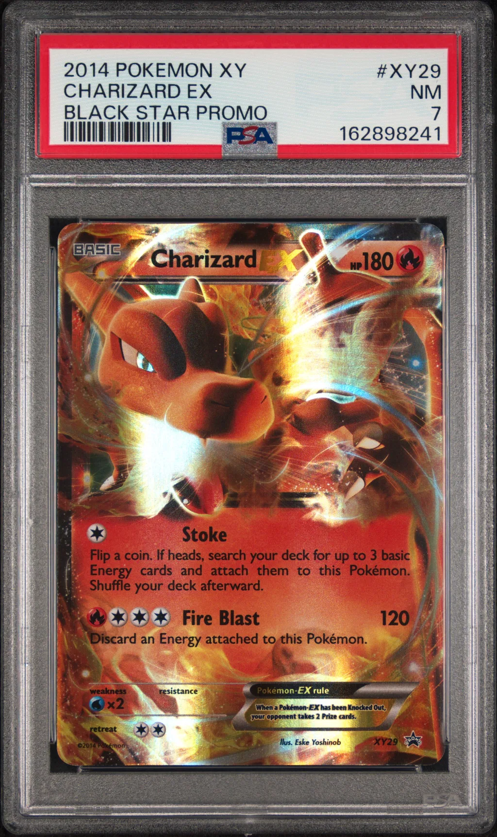 Charizard EX card artwork