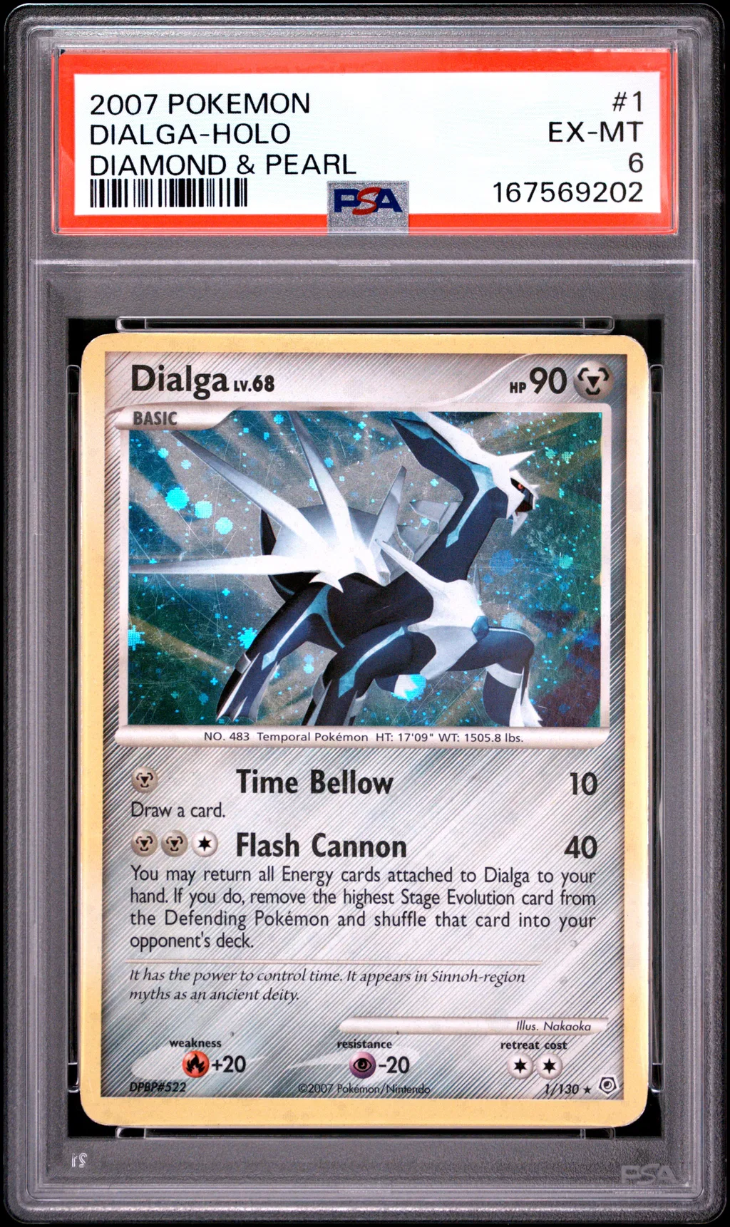 Dialga-Holo card artwork