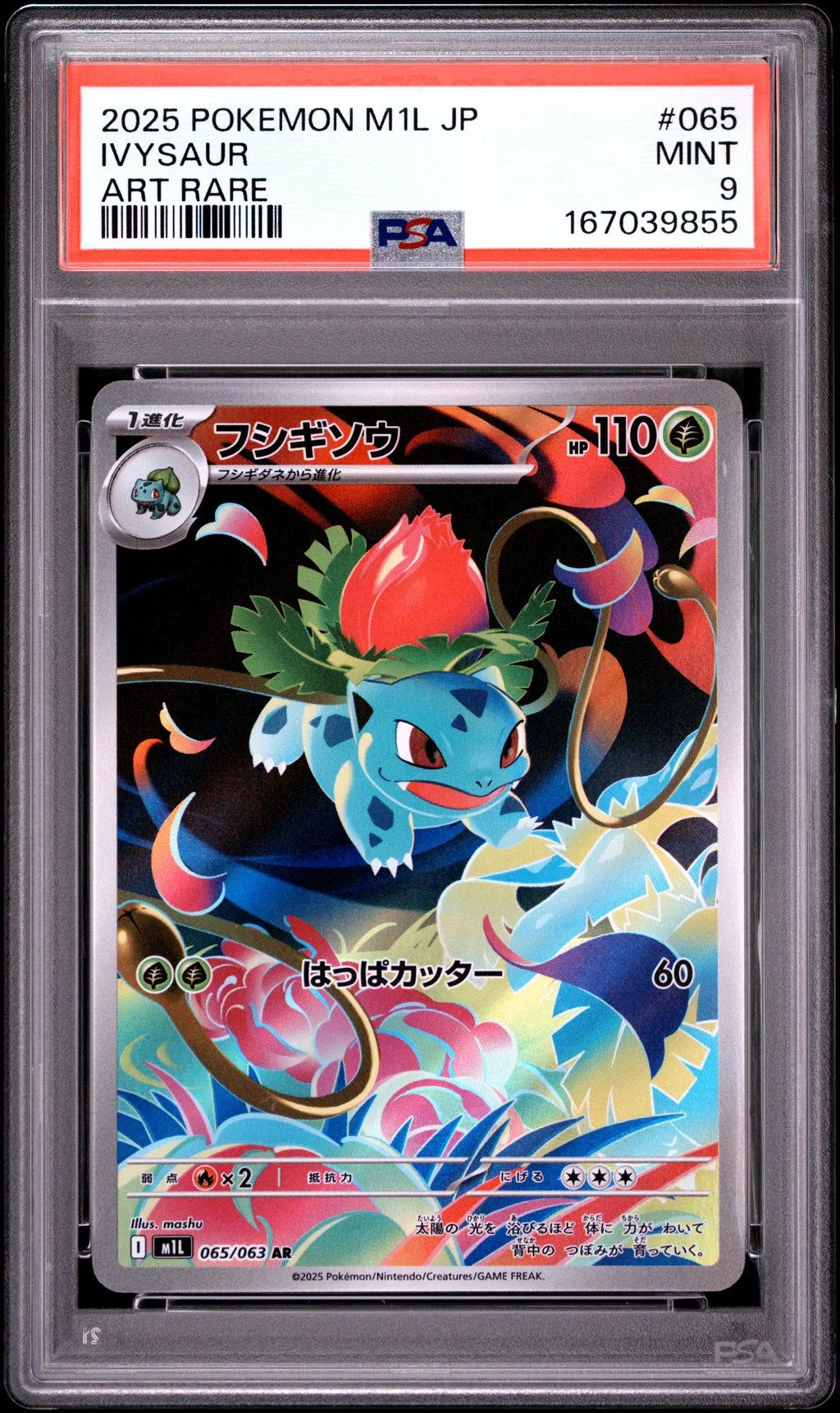 Ivysaur card artwork
