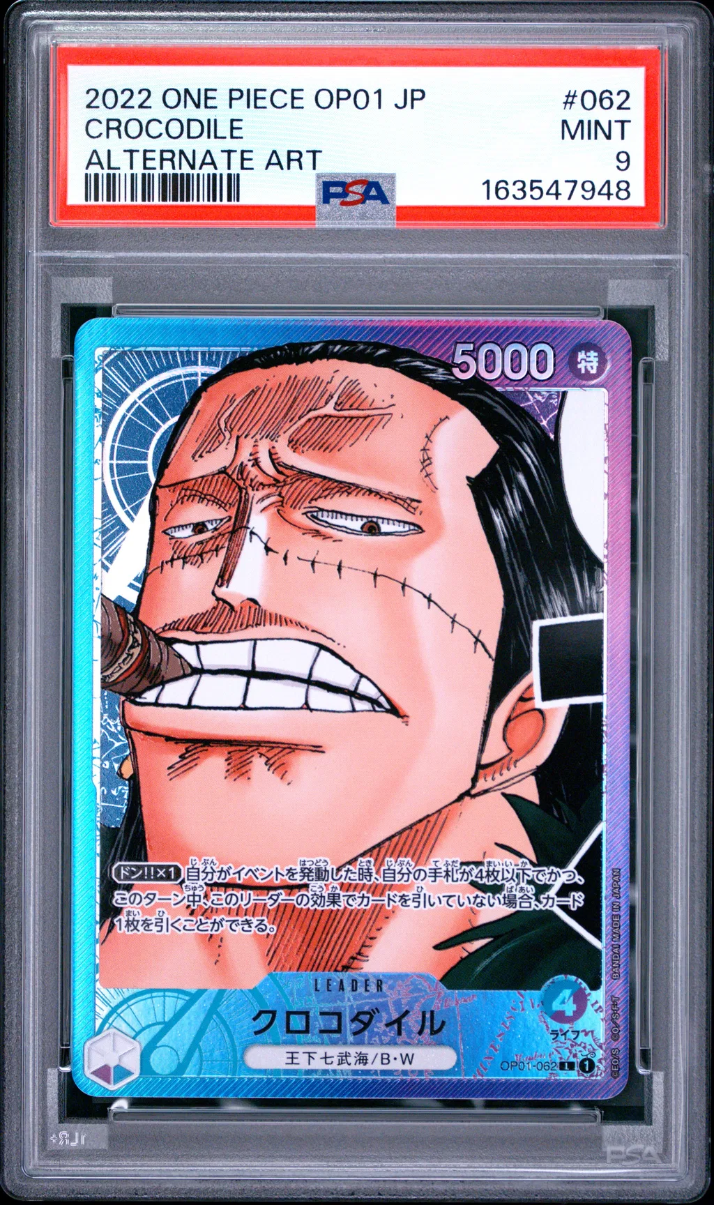 Crocodile card artwork