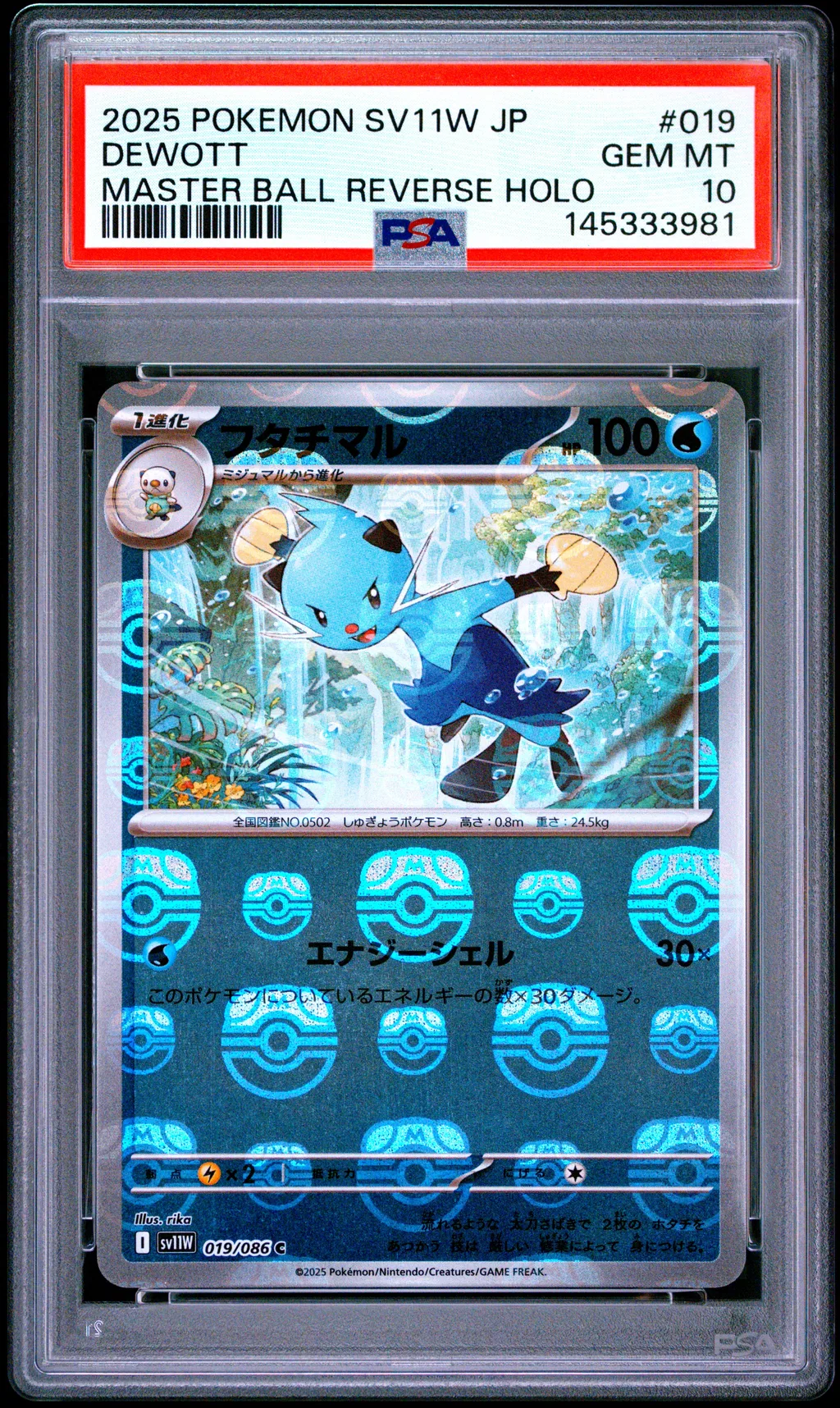 Dewott card artwork