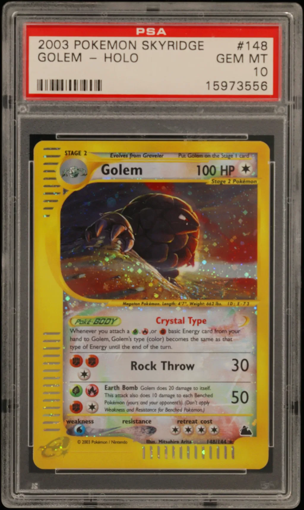 Golem-Holo card artwork