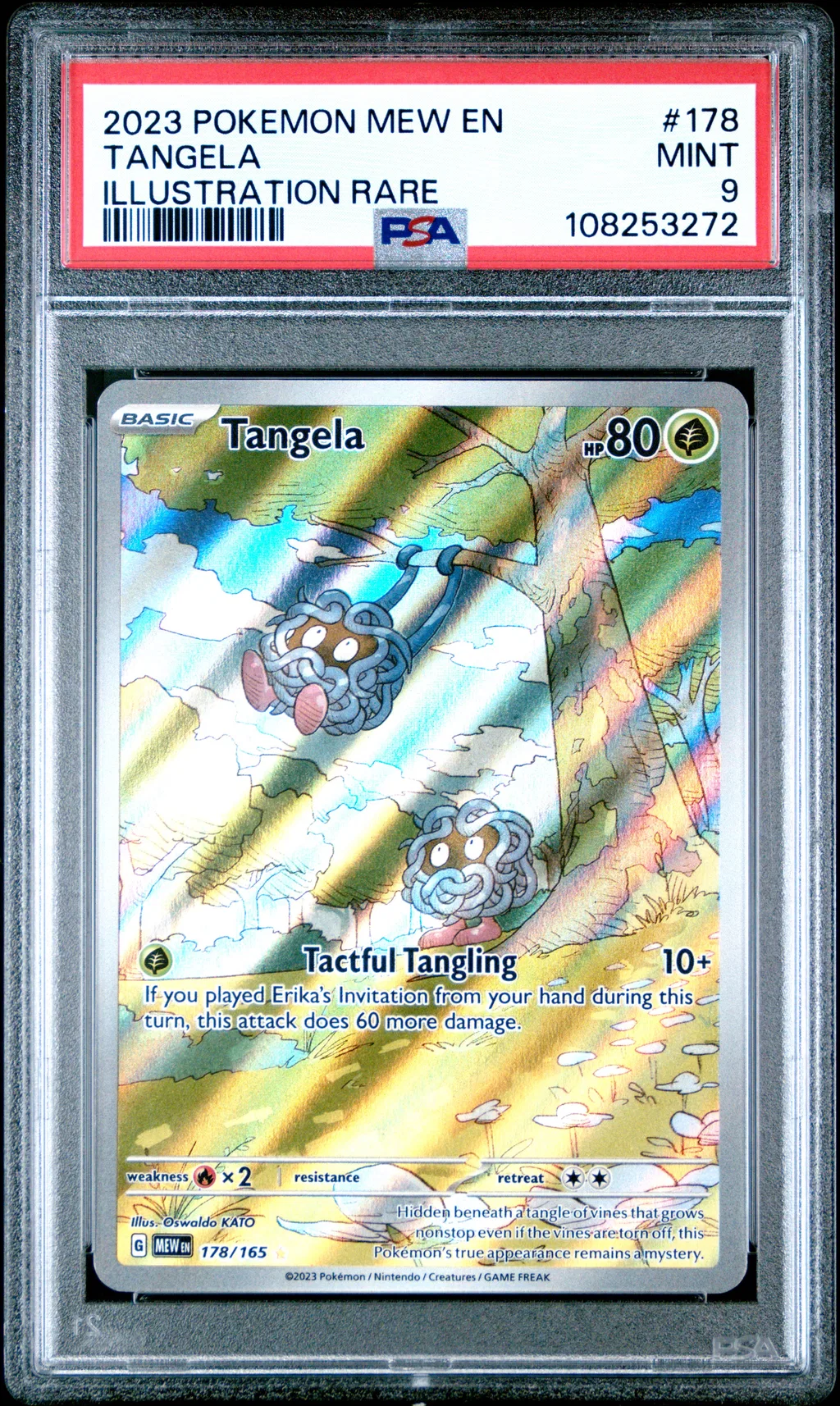 Tangela card artwork