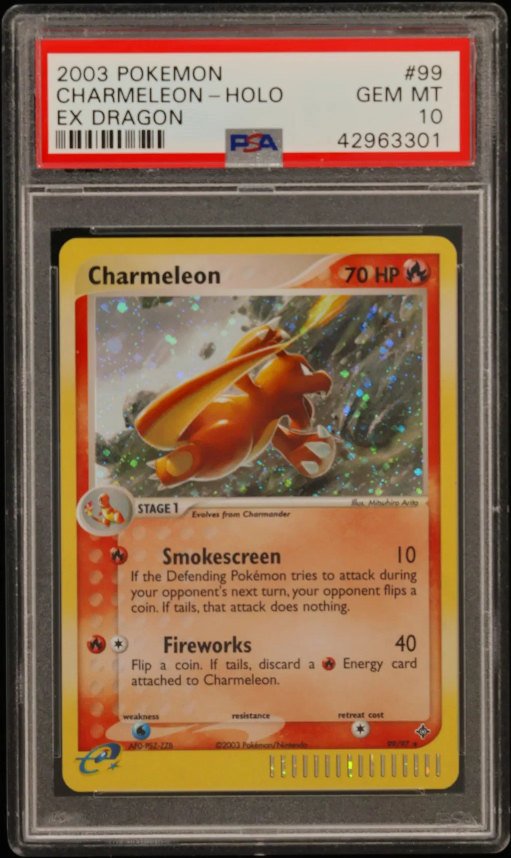 Charmeleon-Holo card artwork